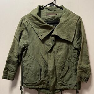 Nicholas K Silk and Linen Utility Jacket